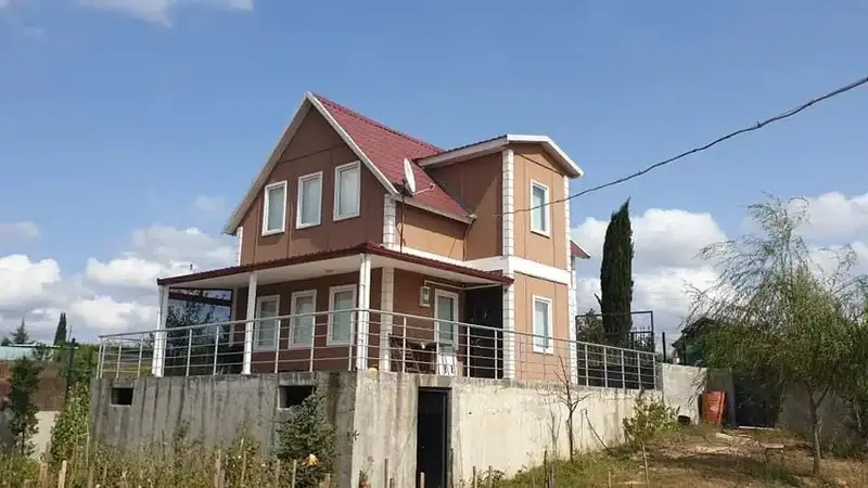 Aktaş Prefabrik Ev tamamlanan proje