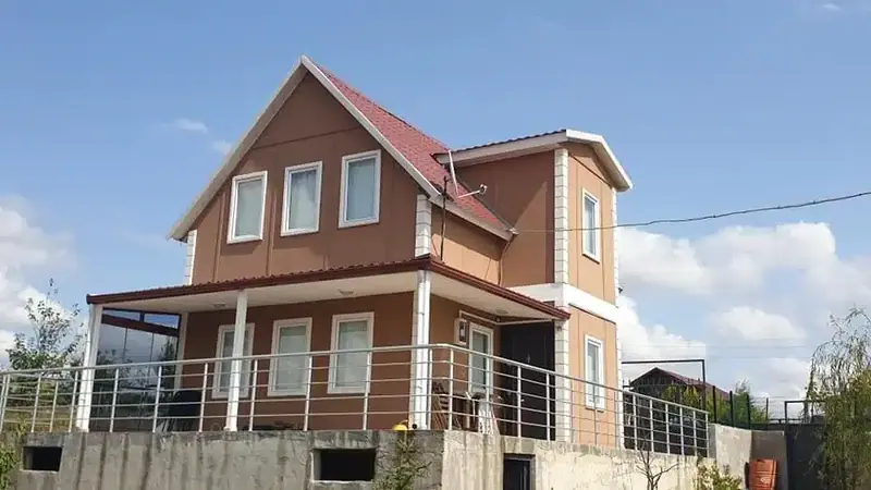 Aktaş Prefabrik Ev tamamlanan proje