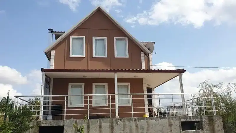 Aktaş Prefabrik Ev tamamlanan proje
