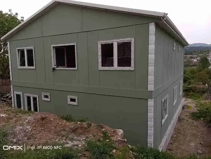Çift Katlı Prefabrik Ev Projeleri