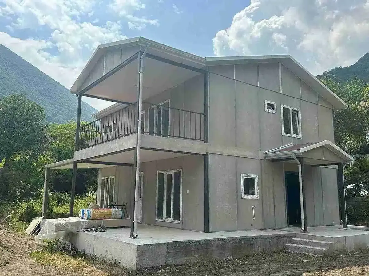 Çift Katlı Prefabrik Ev Projeleri