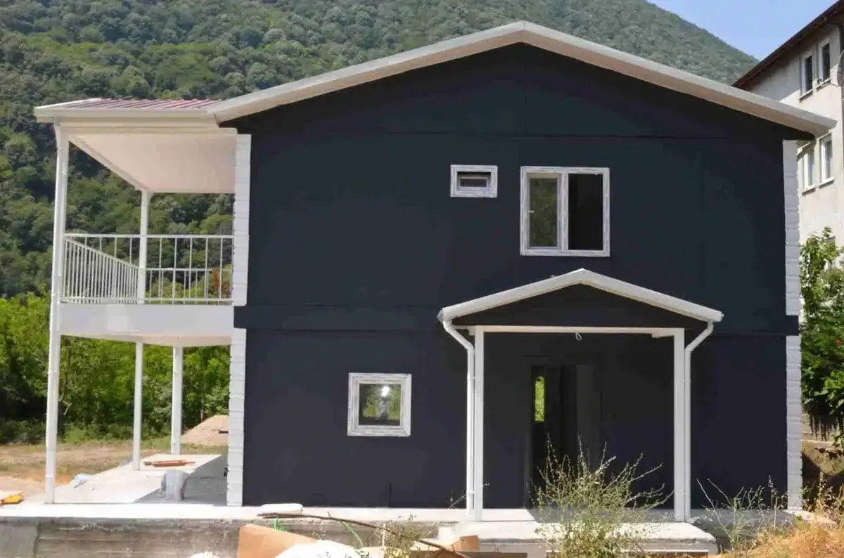 Çift Katlı Prefabrik Ev Projeleri