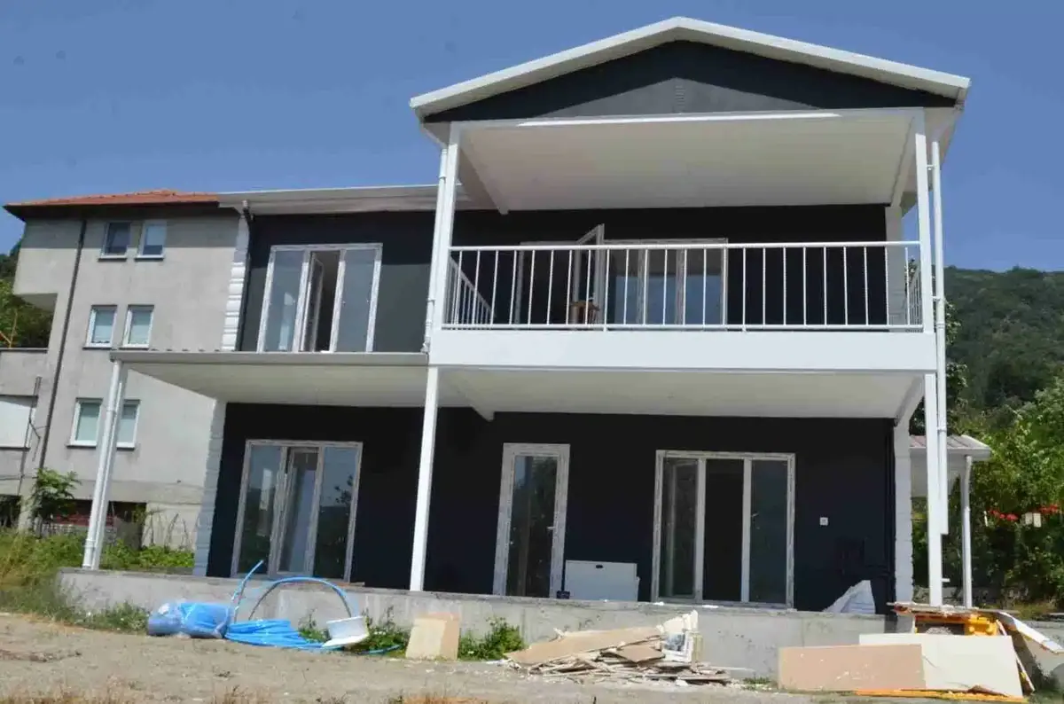 Çift Katlı Prefabrik Ev Projeleri