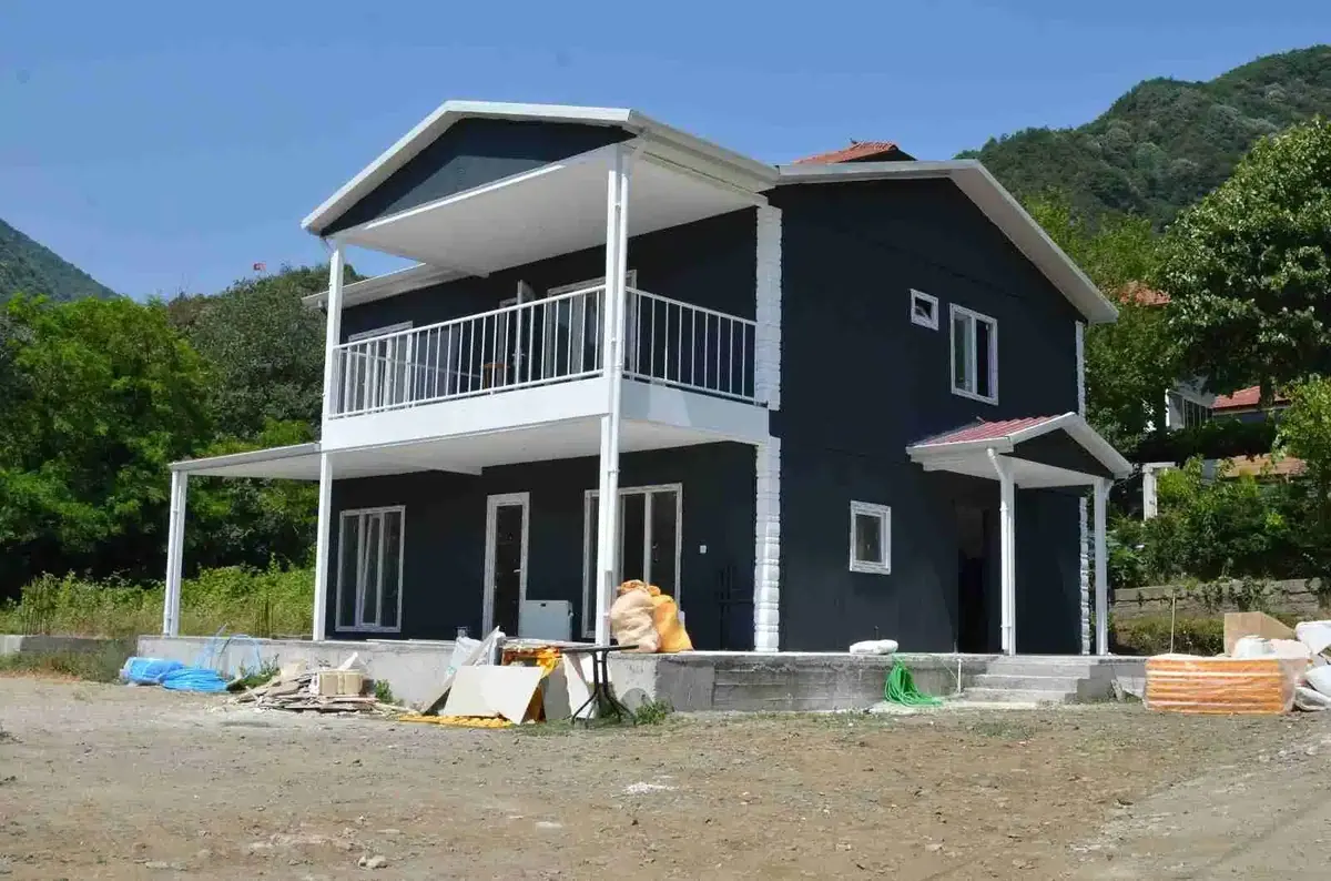 Çift Katlı Prefabrik Ev Projeleri