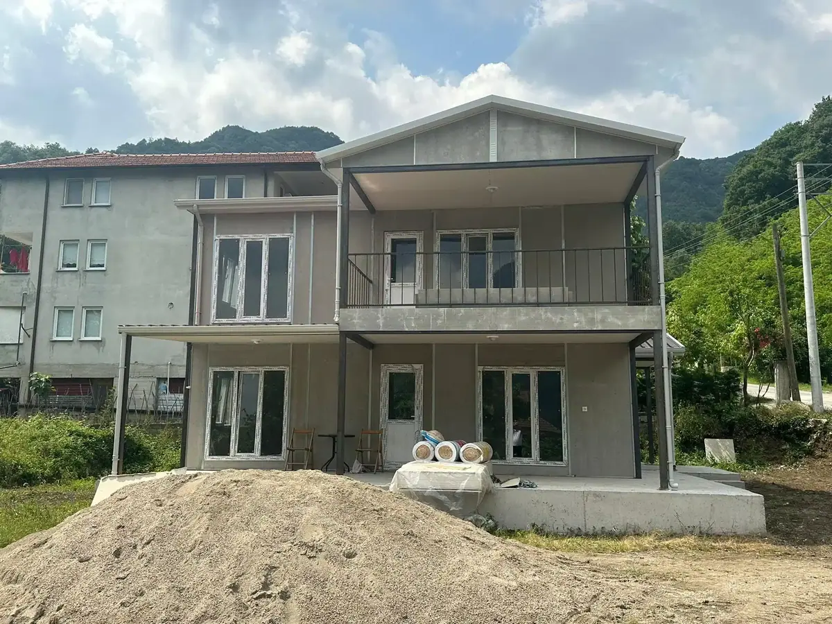 Çift Katlı Prefabrik Ev Projeleri