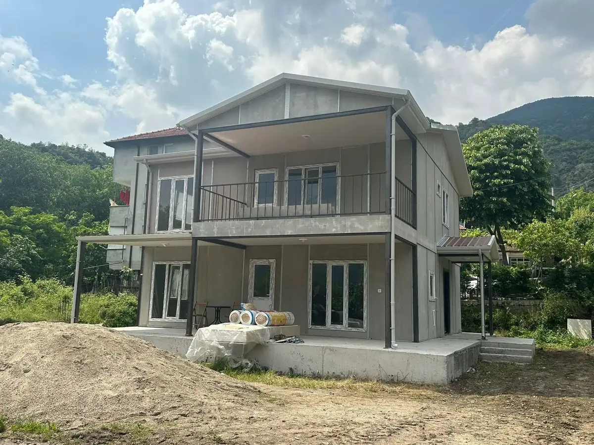 Çift Katlı Prefabrik Ev Projeleri