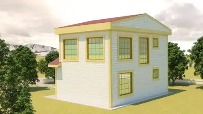 Çelik Ev 104 m²