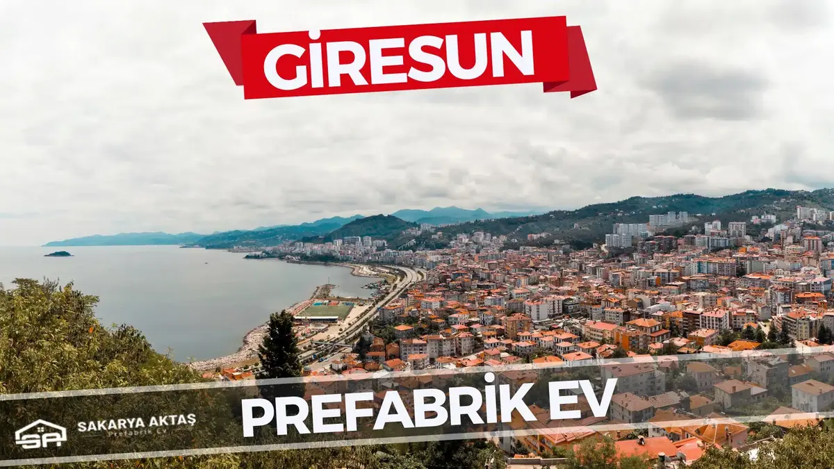 giresun prefabrik ev