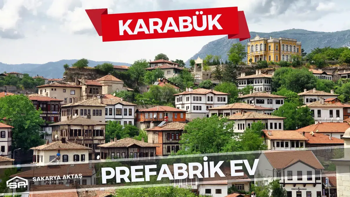 karabük prefabrik ev