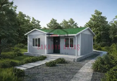 1+1 Tek Katlı Prefabrik Ev 40 m²