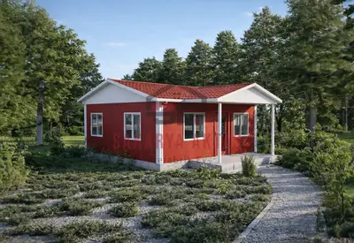 2+1 Tek Katlı Prefabrik Ev 45 m²