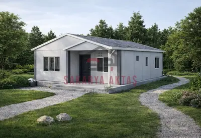 2+1 Tek Katlı Prefabrik Ev 53 m²