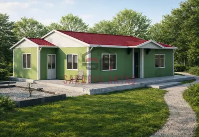 2+1 Tek Katlı Prefabrik Ev 72 m²