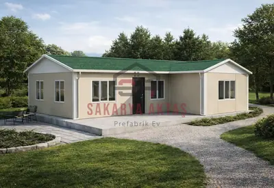 2+1 Tek Katlı Prefabrik Ev 75 m²