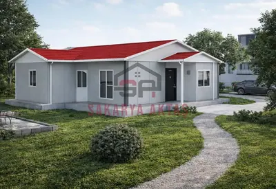 2+1 Tek Katlı Prefabrik Ev 77 m²