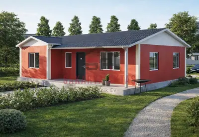2+1 Tek Katlı Prefabrik Ev 78 m²