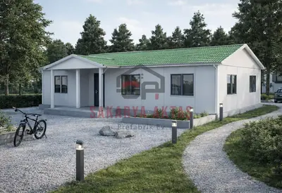 3+1 Tek Katlı Prefabrik Ev 82 m²