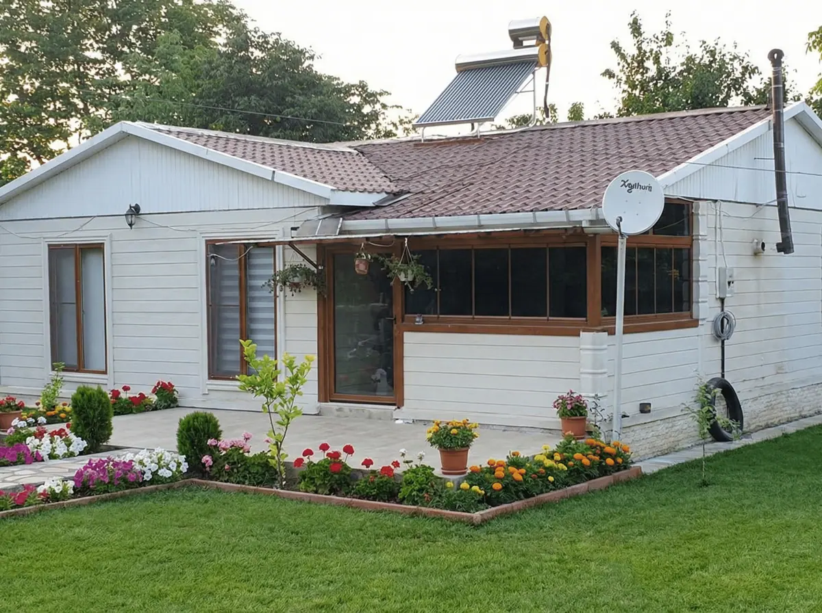 Aktaş Prefabrik Ev tamamlanan proje