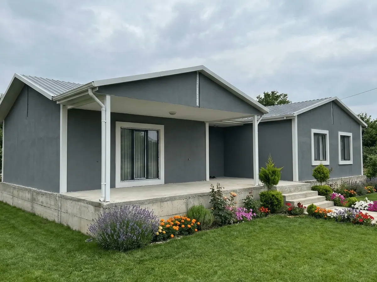 Aktaş Prefabrik Ev tamamlanan proje