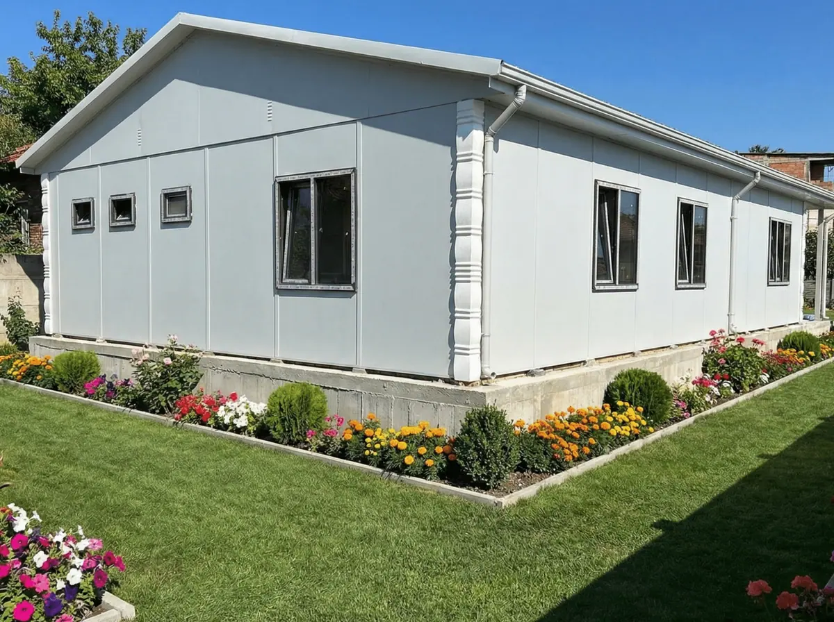 Aktaş Prefabrik Ev tamamlanan proje