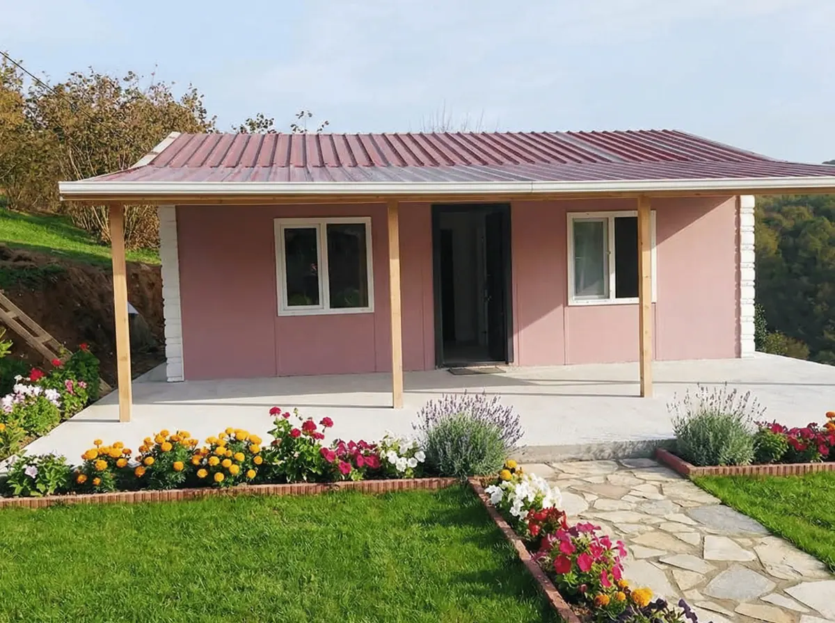Aktaş Prefabrik Ev tamamlanan proje