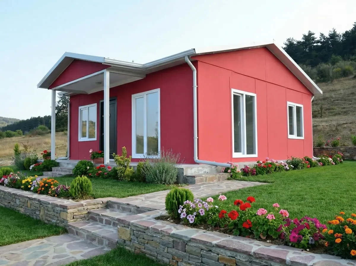 Aktaş Prefabrik Ev tamamlanan proje