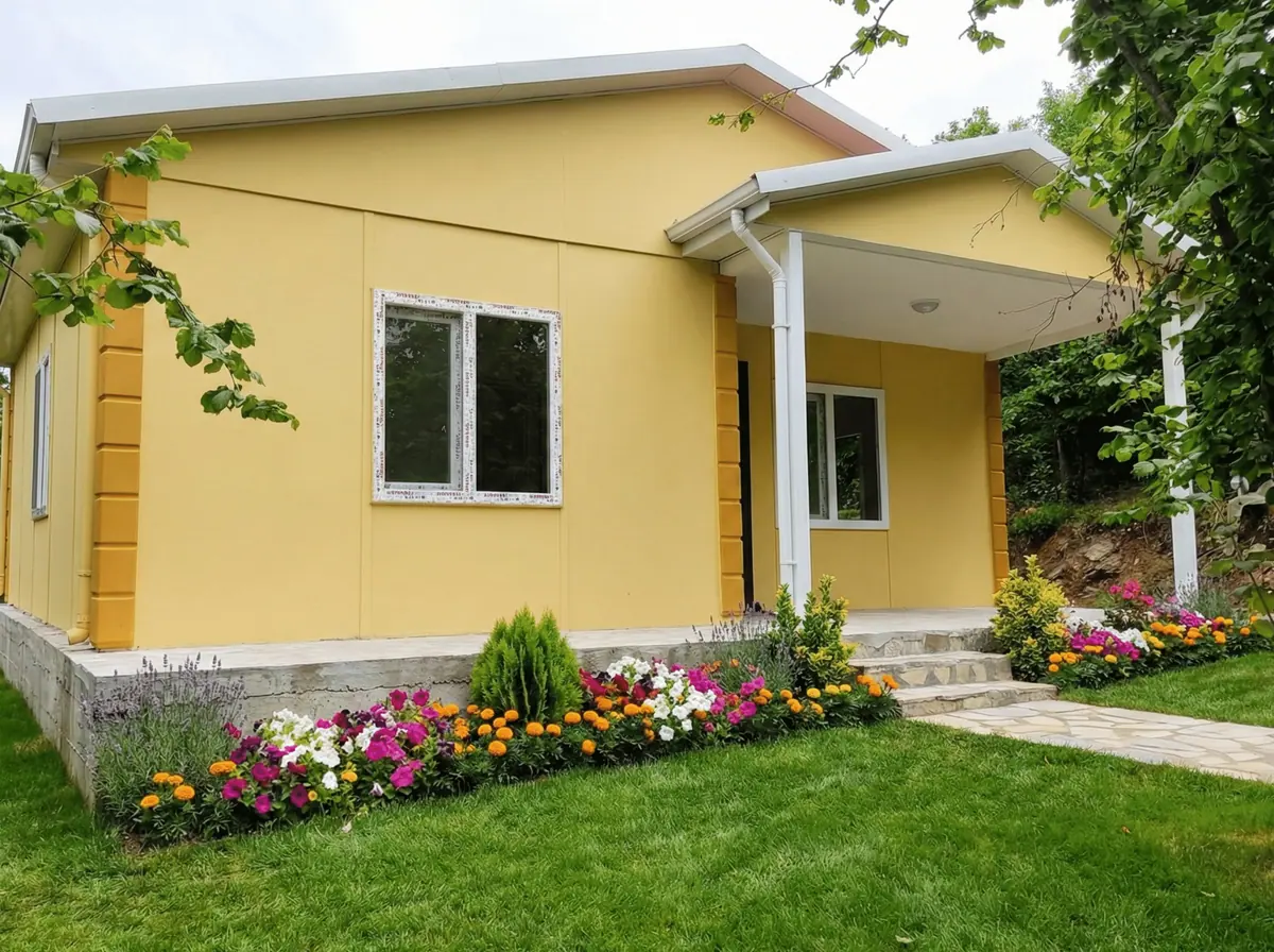 Aktaş Prefabrik Ev tamamlanan proje