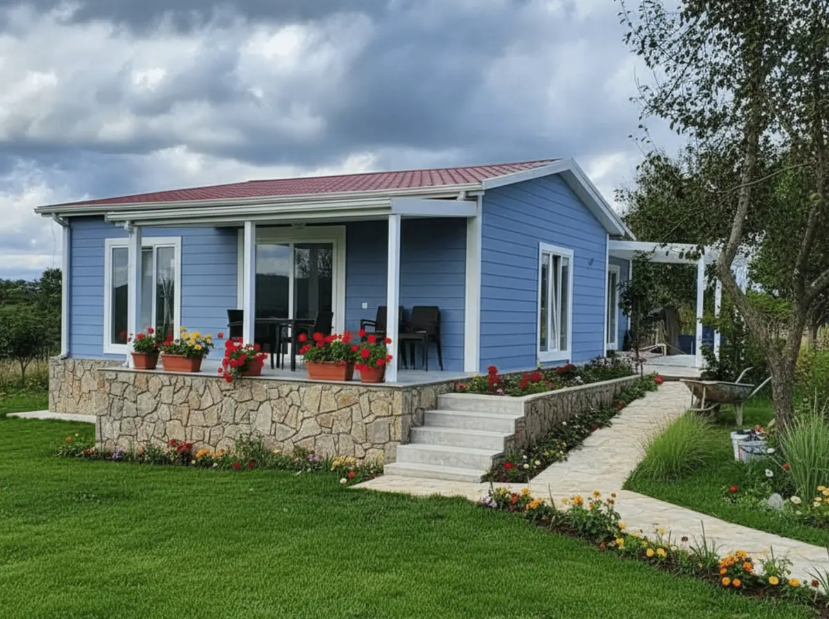 Tek Katlı Prefabrik Ev Projeleri