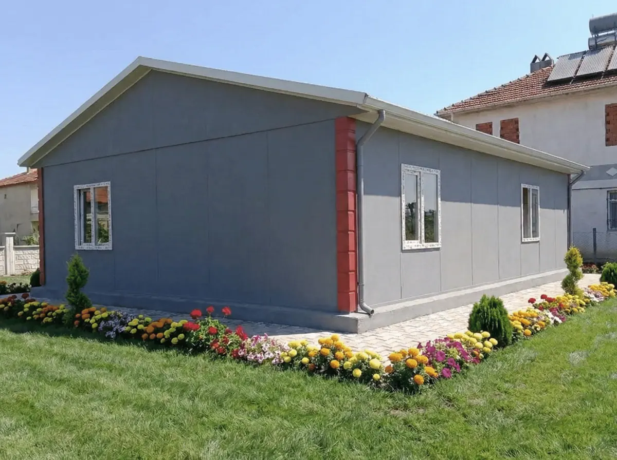 Tek Katlı Prefabrik Ev Projeleri