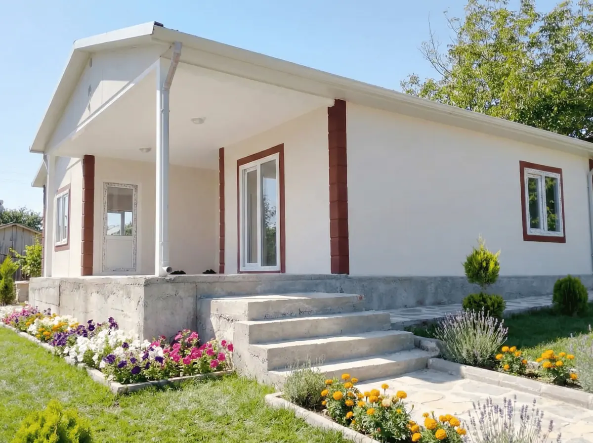 Tek Katlı Prefabrik Ev Projeleri