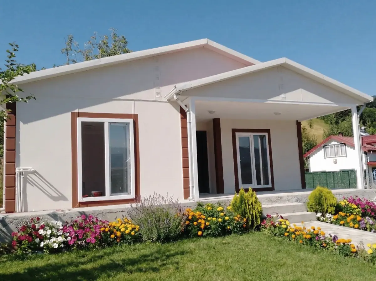 Tek Katlı Prefabrik Ev Projeleri