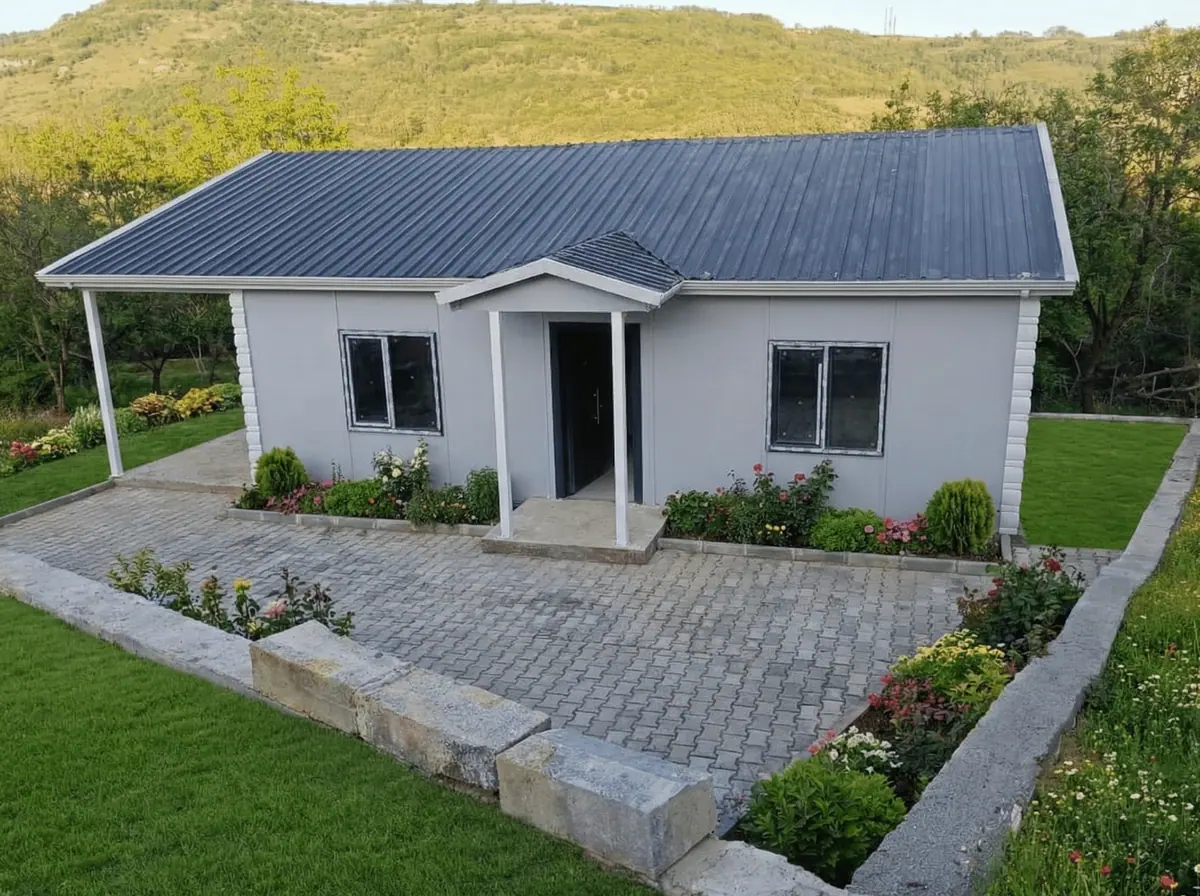 Tek Katlı Prefabrik Ev Projeleri