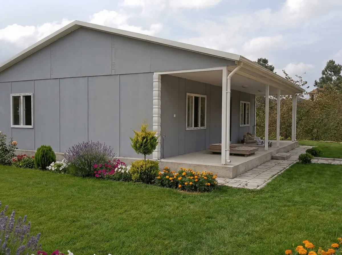 Tek Katlı Prefabrik Ev Projeleri