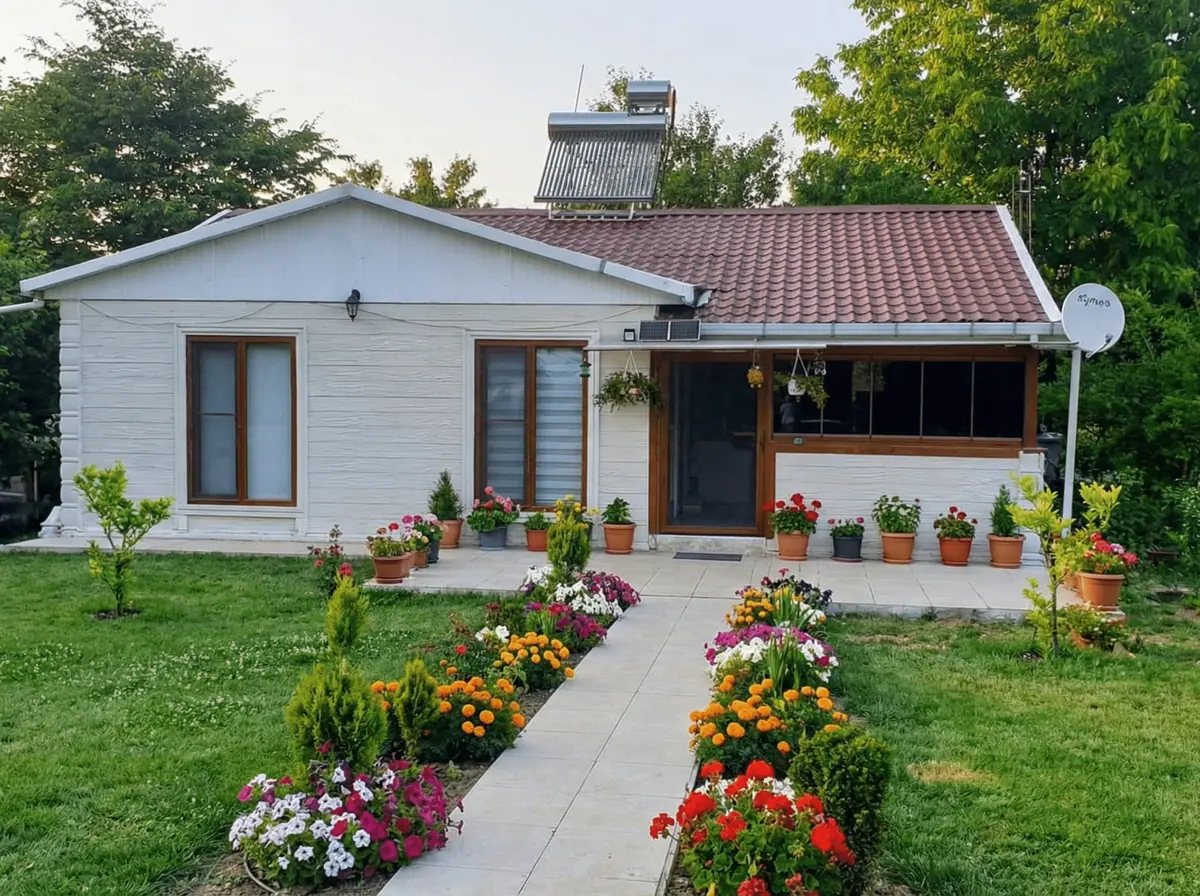 Tek Katlı Prefabrik Ev Projeleri