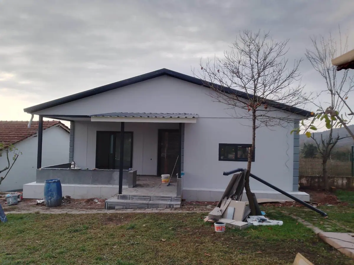 Tek Katlı Prefabrik Ev Projeleri