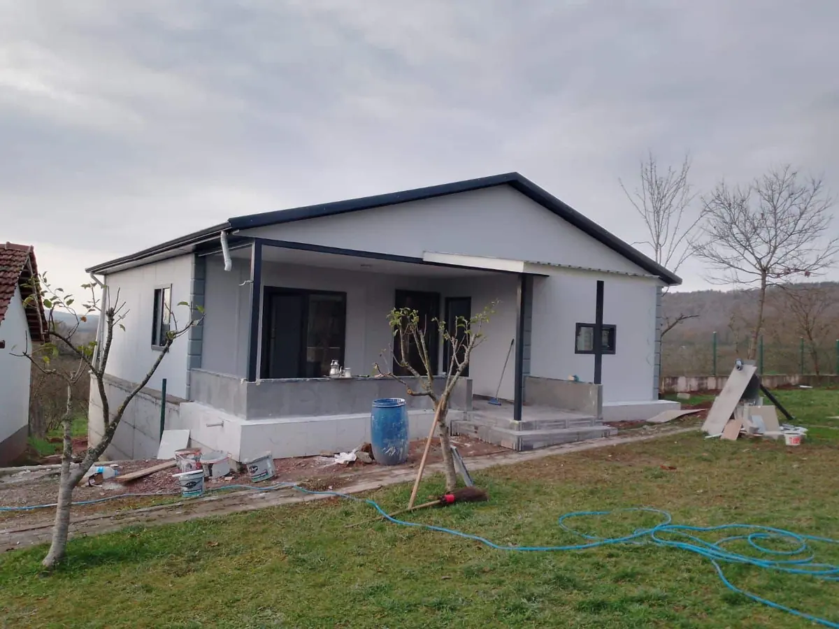 Tek Katlı Prefabrik Ev Projeleri