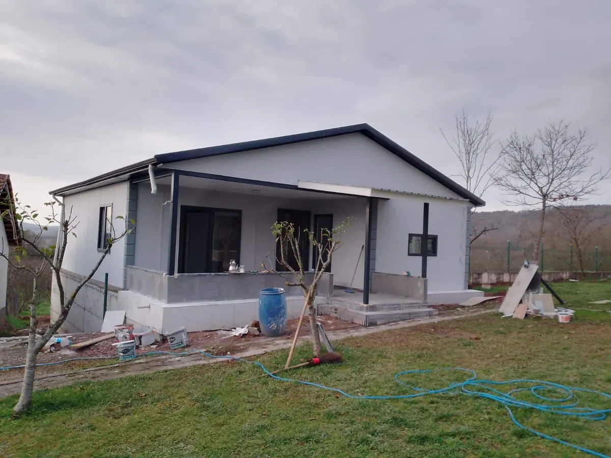 Tek Katlı Prefabrik Ev Projeleri