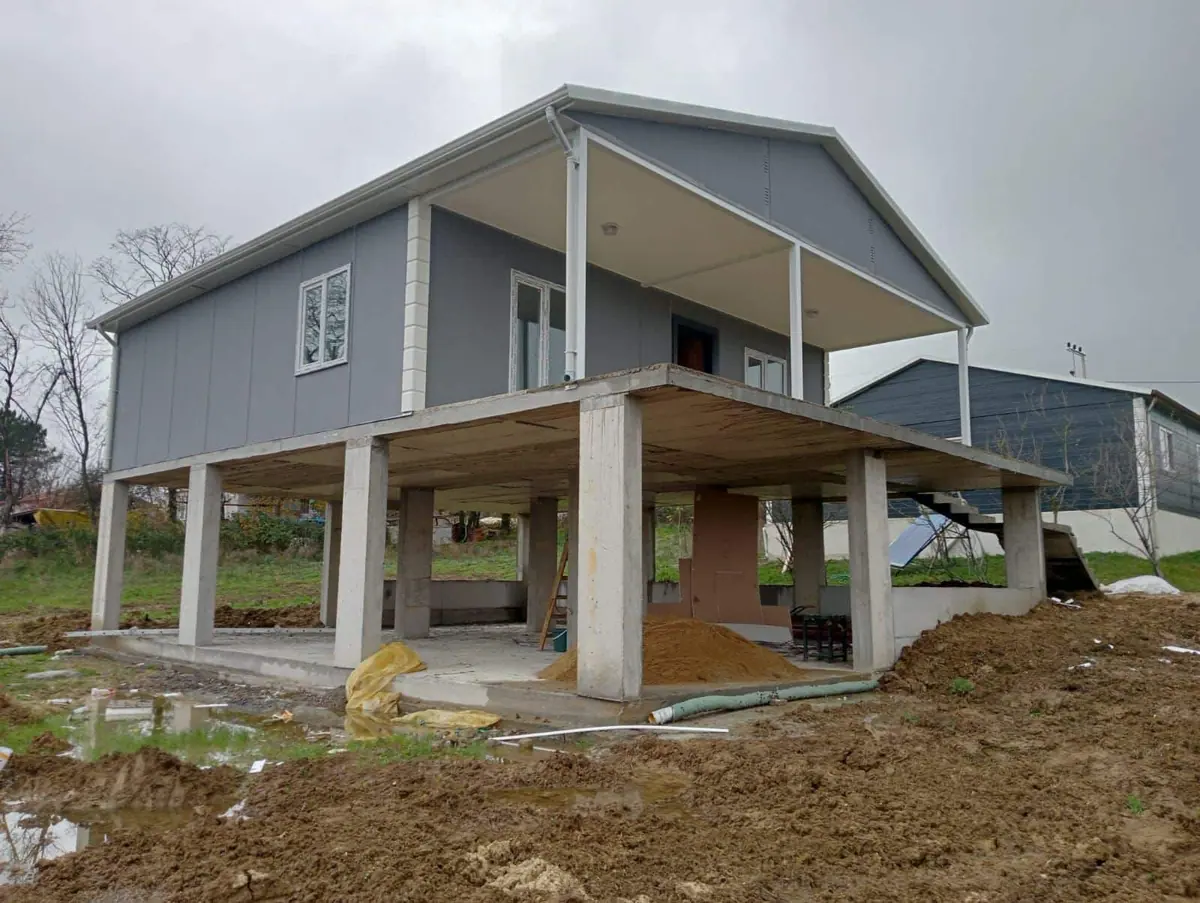 Tek Katlı Prefabrik Ev Projeleri
