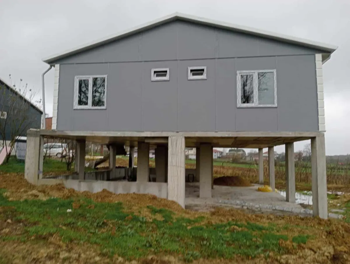Tek Katlı Prefabrik Ev Projeleri